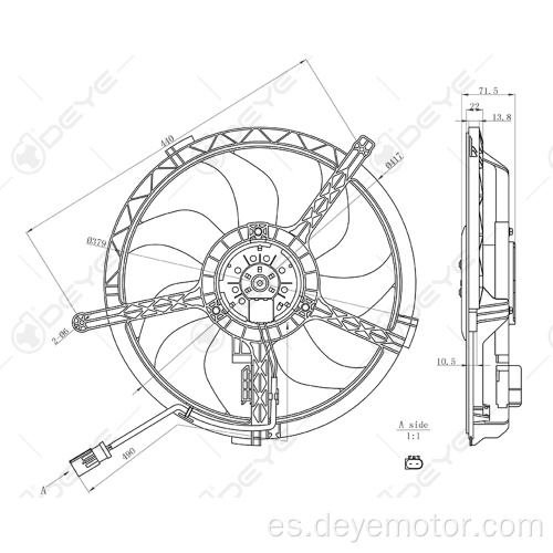 Precios del motor del ventilador de refrigeración del radiador para BMW MINI